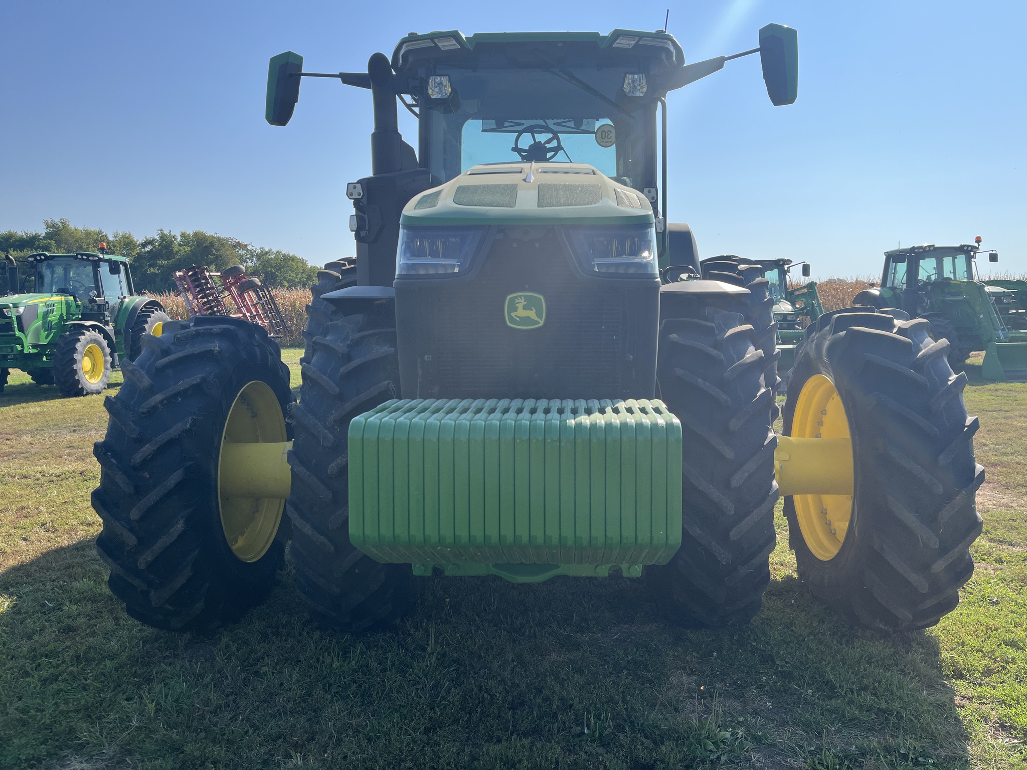  2024 John Deere 8R 370 at Heritage Tractor in Monmouth, IL