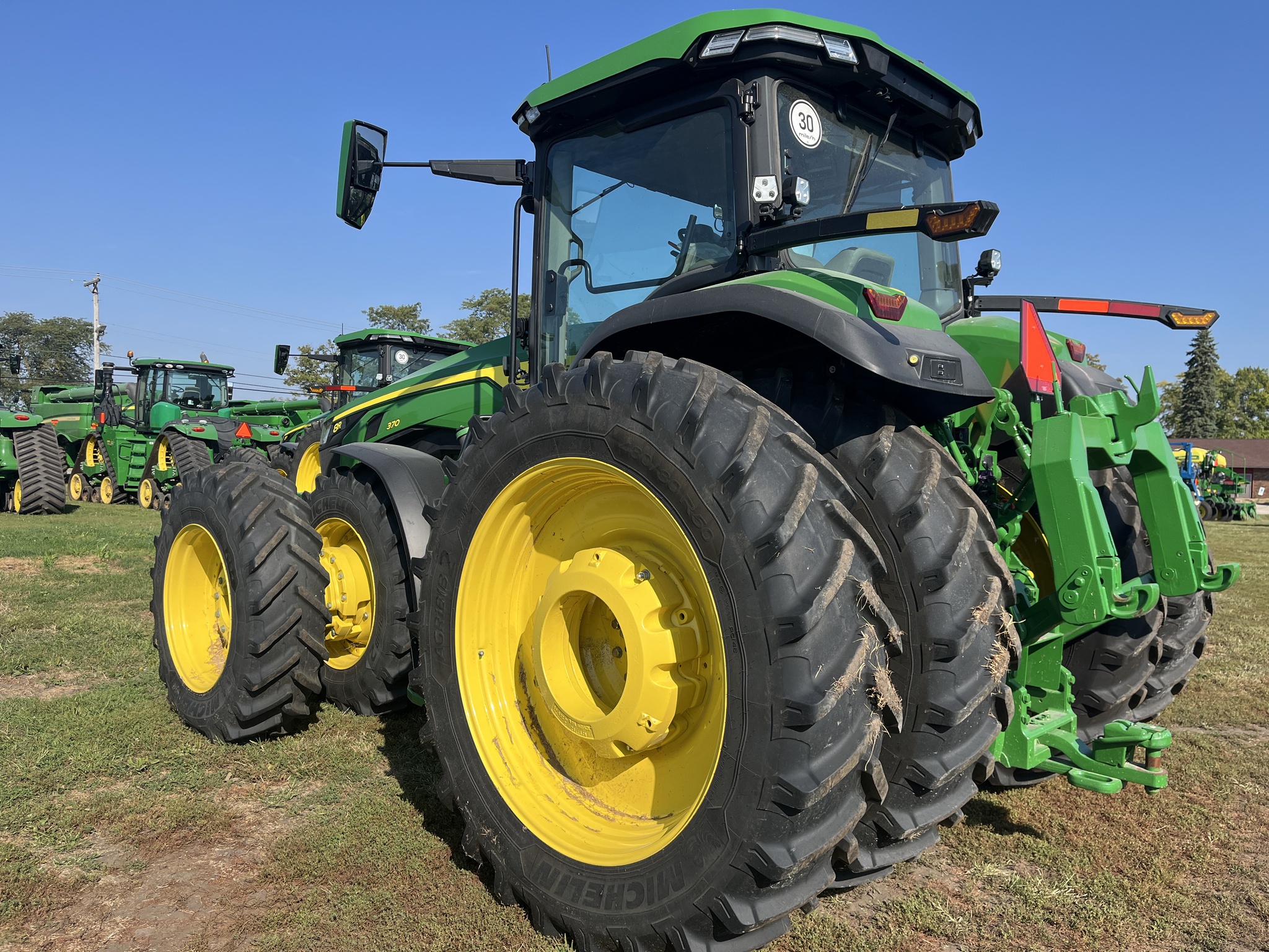  2024 John Deere 8R 370 at Heritage Tractor in Monmouth, IL