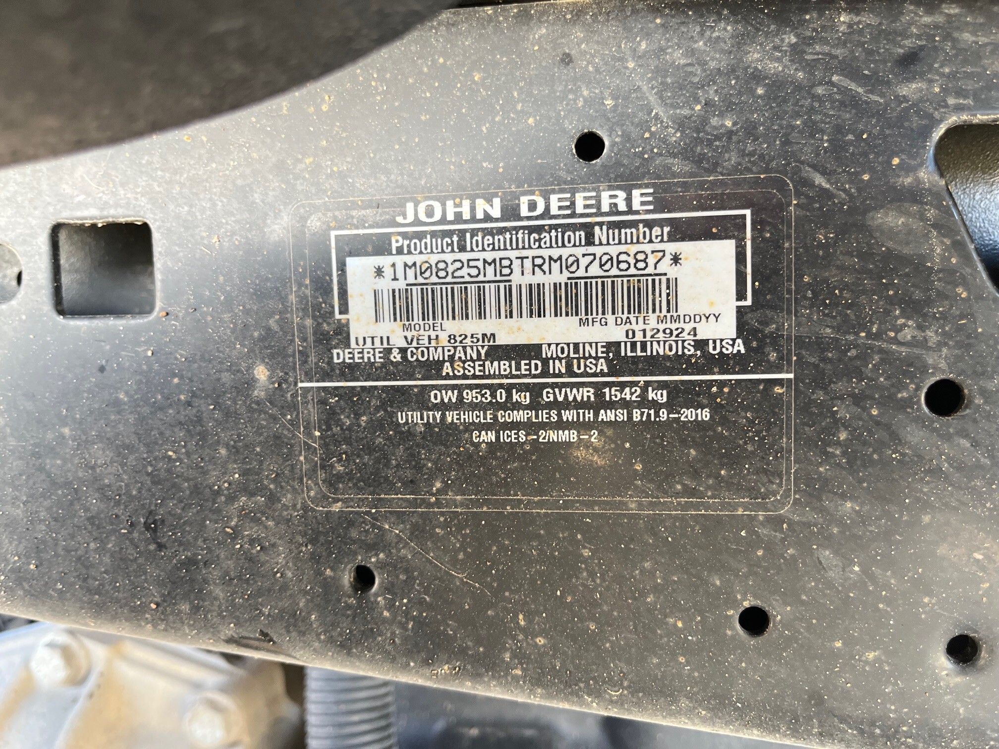 2024 John Deere XUV 825M S4 Image 16