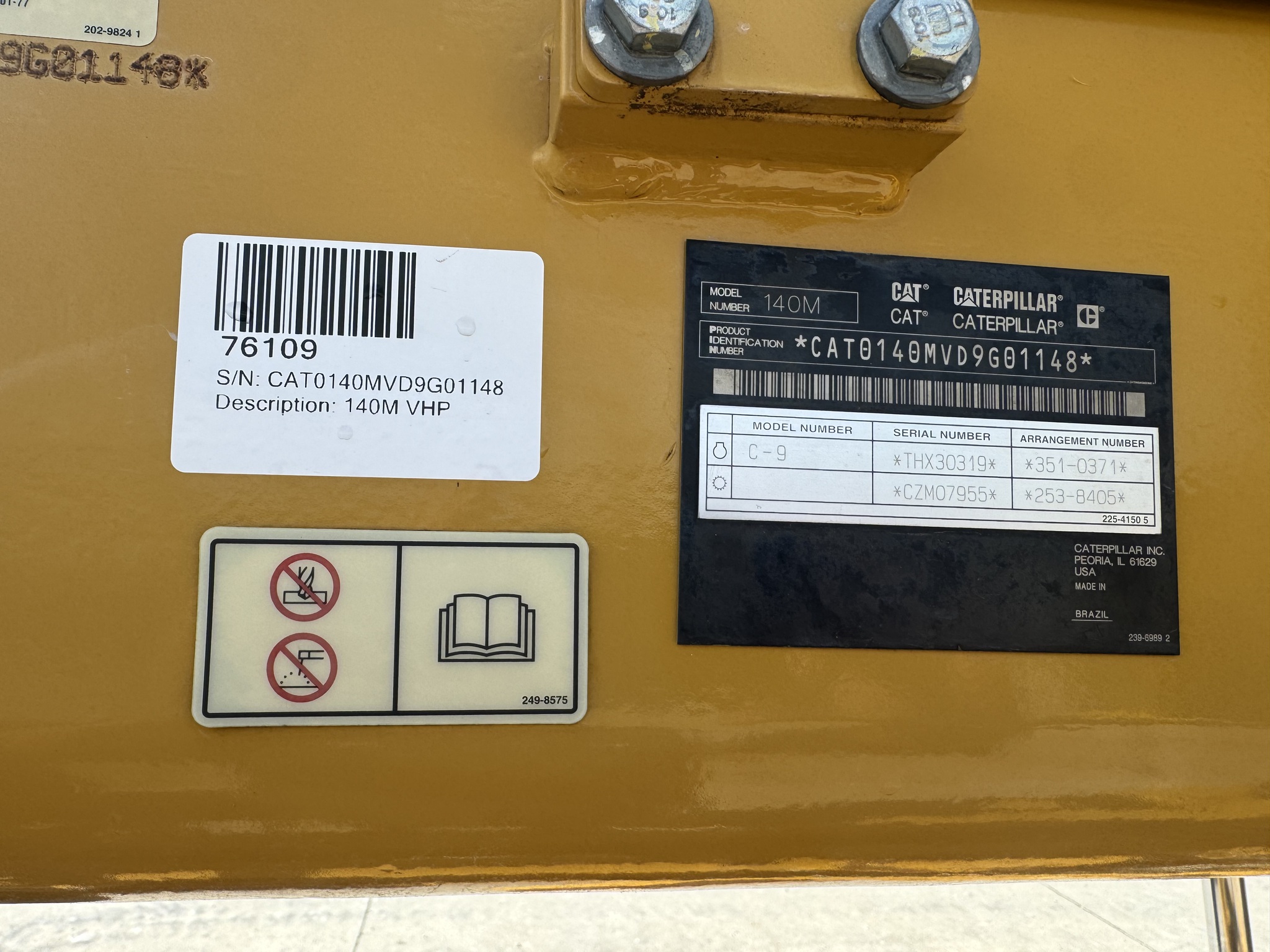 2011 Caterpillar 140M VHP+ Image 7