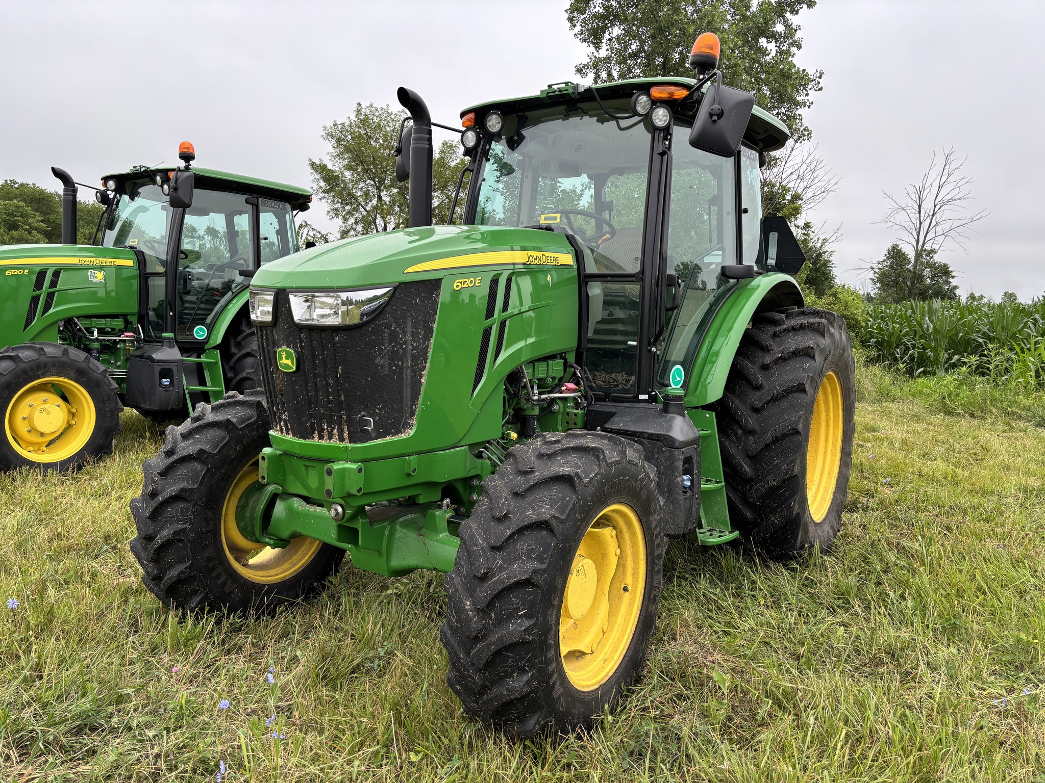 Used 2023 John Deere 6120E Cab Utility Tractors at Koenig Equipment in Anna, OH - PhotoXL1