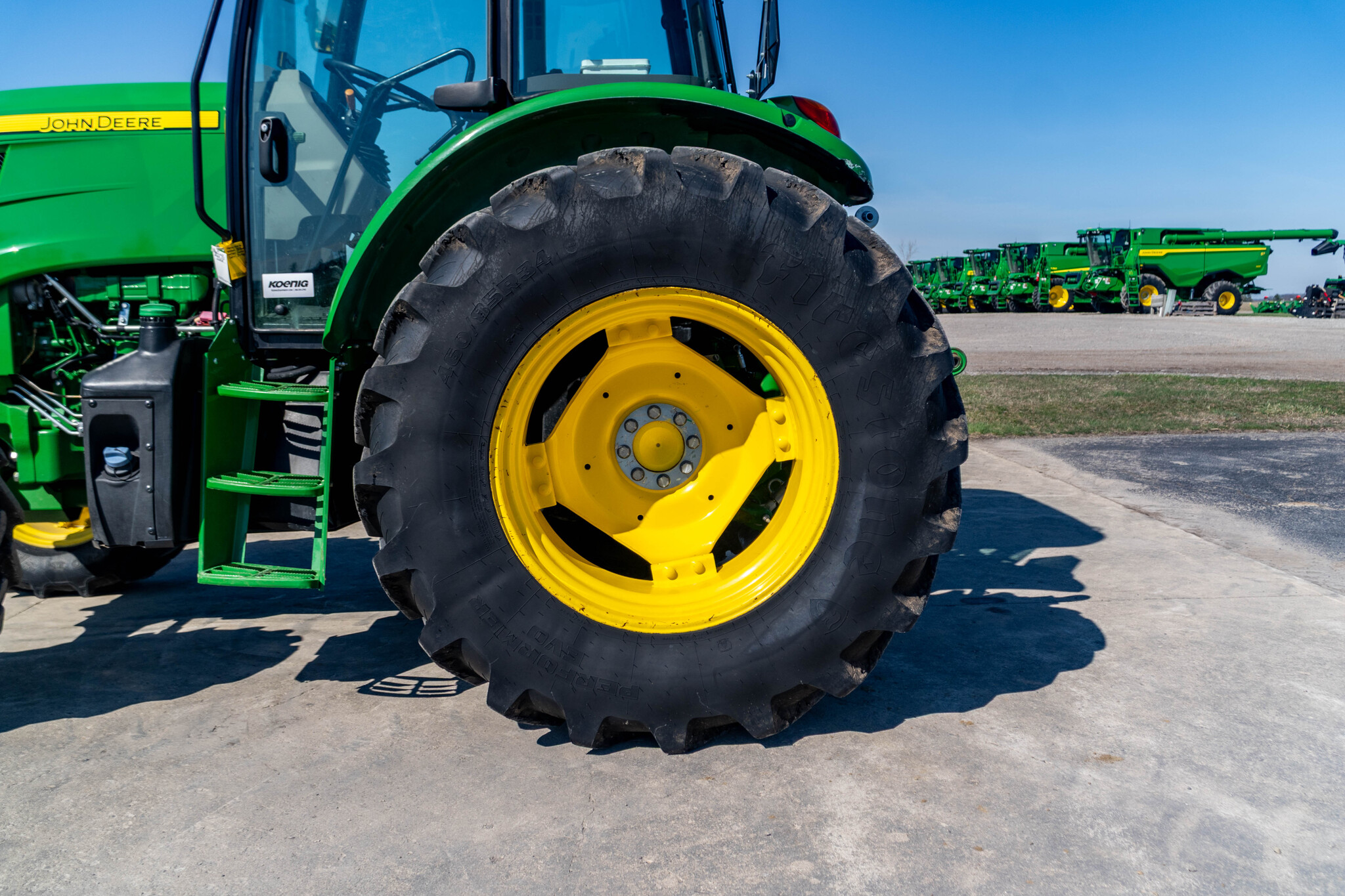 Used 2023 John Deere 6120E Cab Utility Tractors at Koenig Equipment in Anna, OH - PhotoXL9