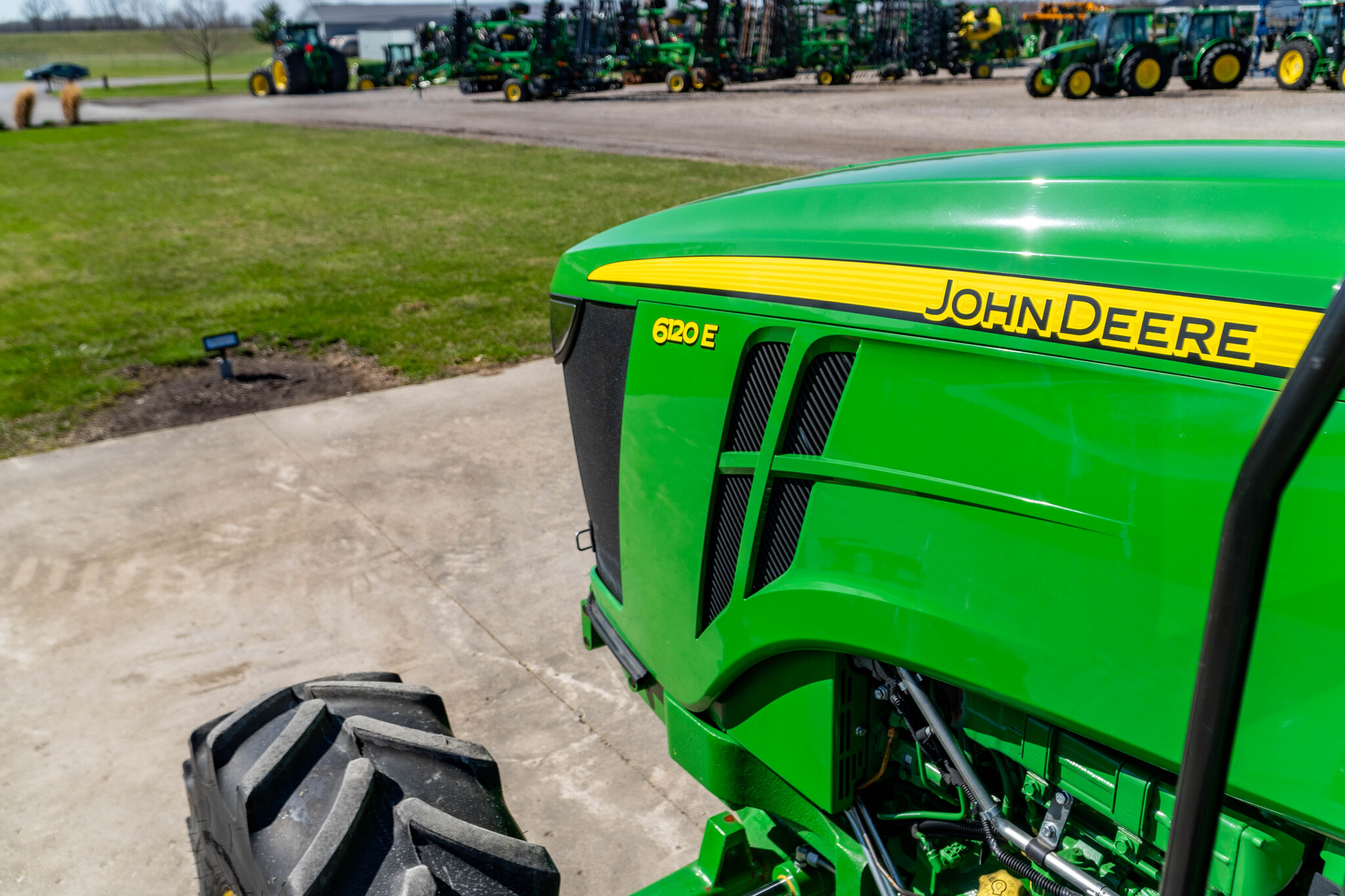 Used 2023 John Deere 6120E Cab Utility Tractors at Koenig Equipment in Anna, OH - PhotoXL22