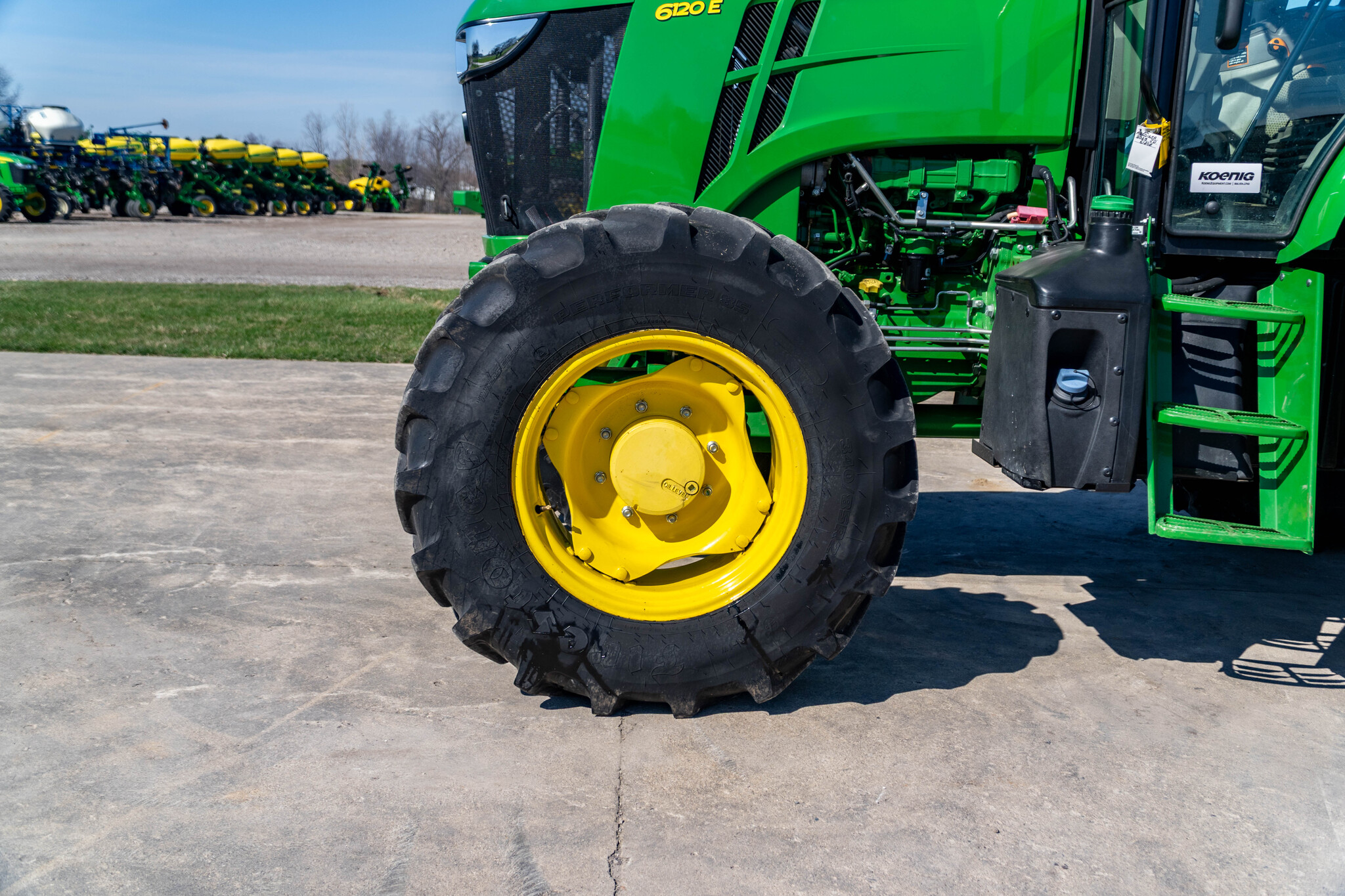 Used 2023 John Deere 6120E Cab Utility Tractors at Koenig Equipment in Anna, OH - PhotoXL8