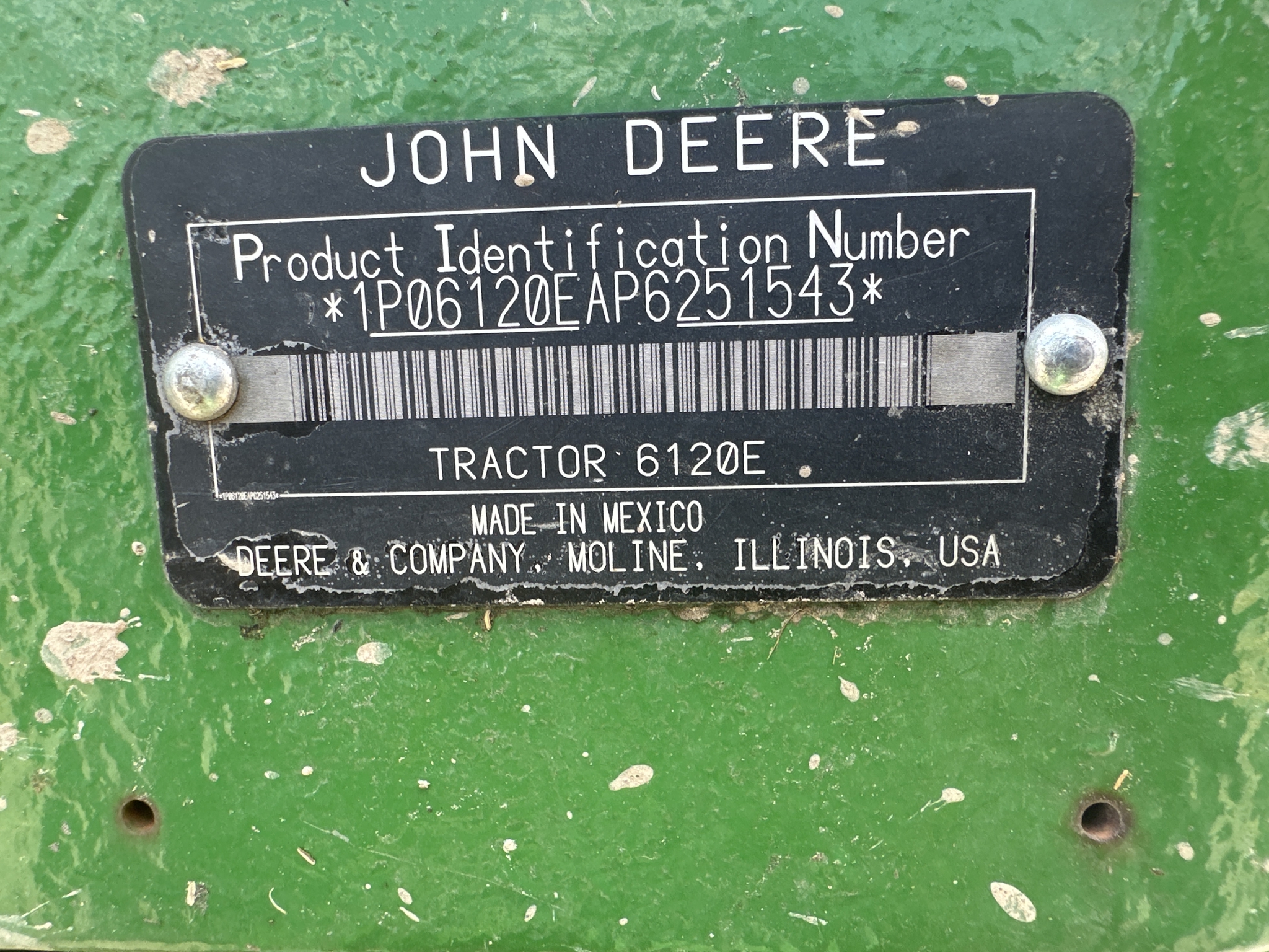2023 John Deere 6120E Image 28