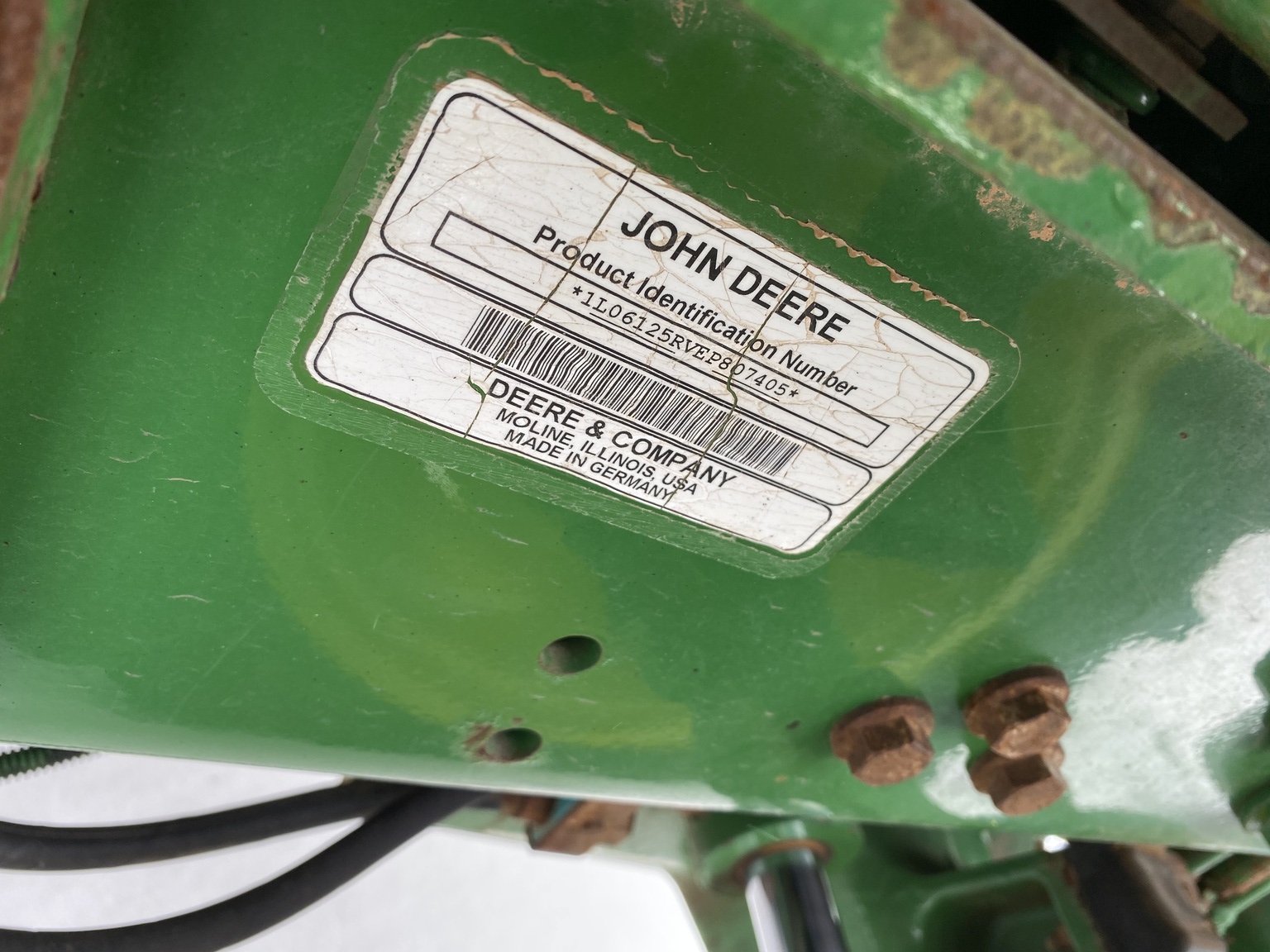 2014 John Deere 6125R Image 22