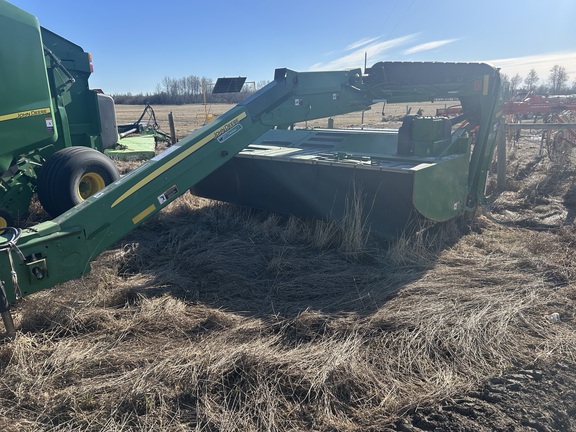 Used 2012 John Deere 835 Mower Conditioners at Horizon Ag & Turf in Falher, AB - Photo1