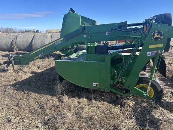Used 2012 John Deere 835 Mower Conditioners at Horizon Ag & Turf in Falher, AB - Photo2