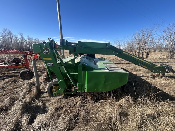 Used 2012 John Deere 835 Mower Conditioners at Horizon Ag & Turf in Falher, AB - Photo8