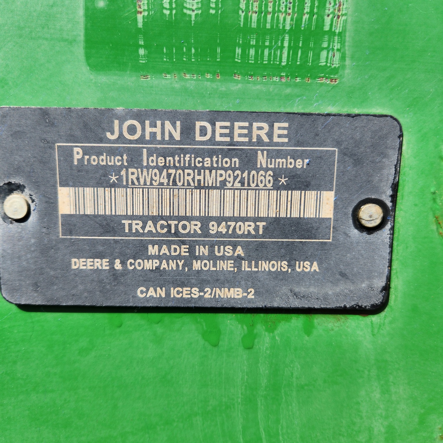2021 John Deere 9470RT Image 19