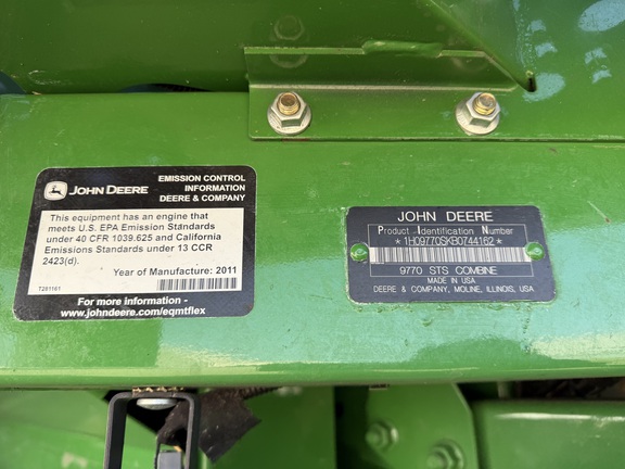 2011 John Deere 9770 STS - Photo20
