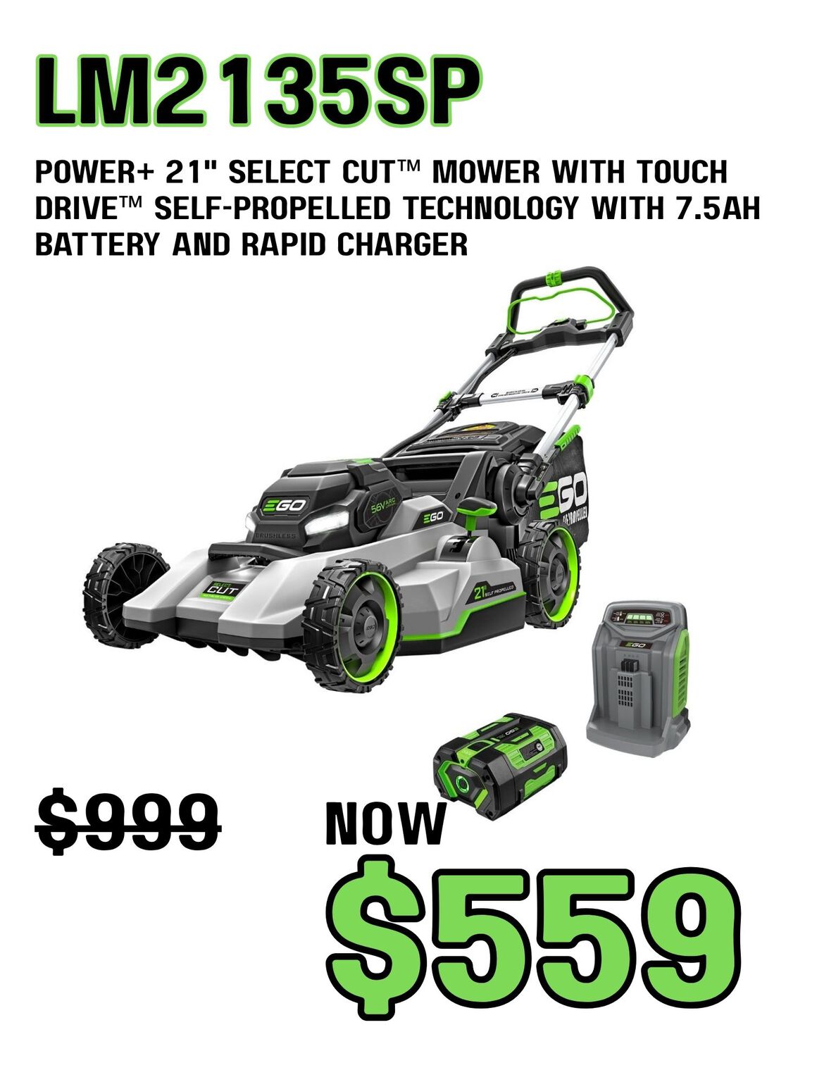 2024 EGO LM2135SP Image 2