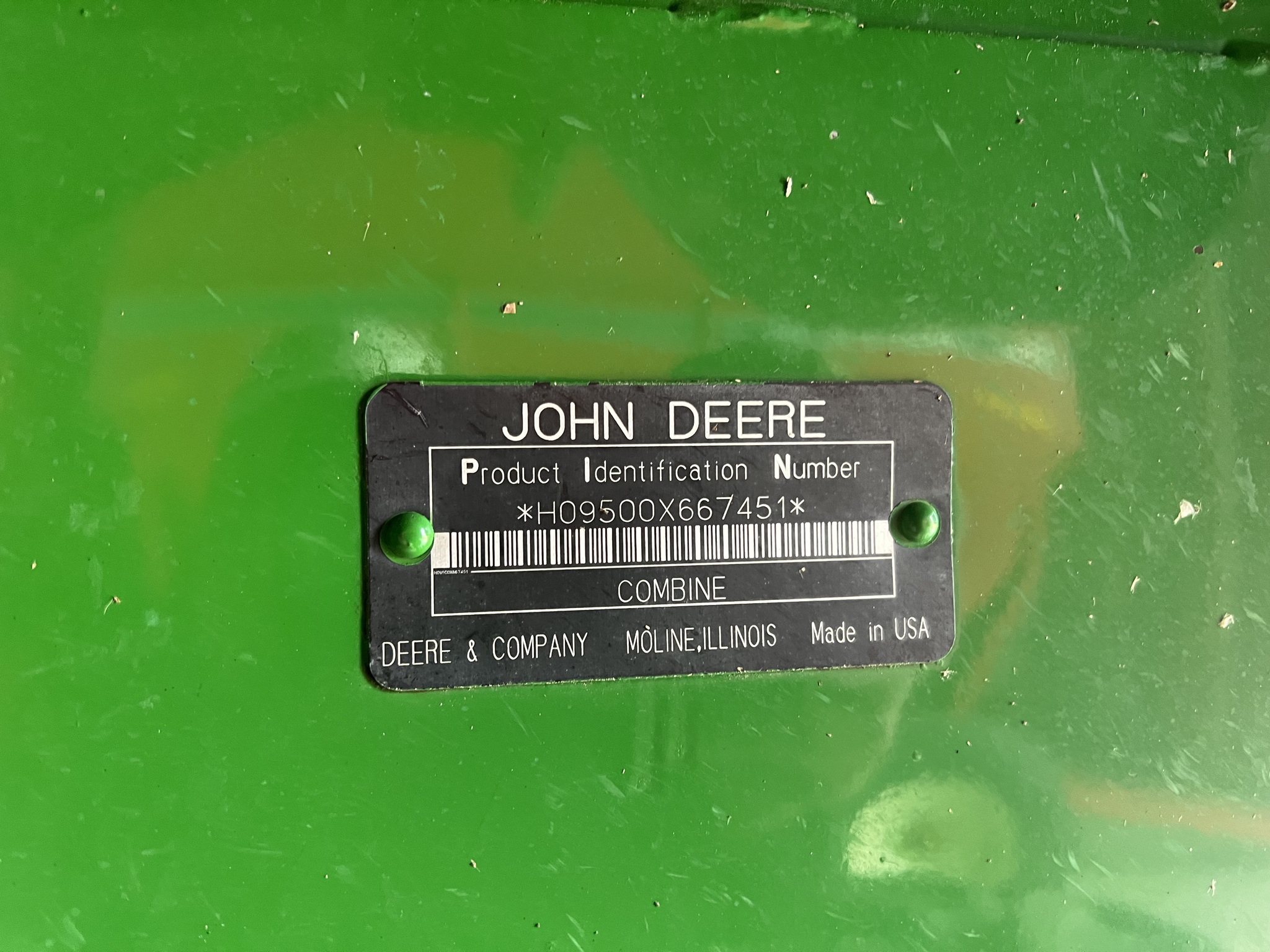 1996 John Deere 9500 Image 34