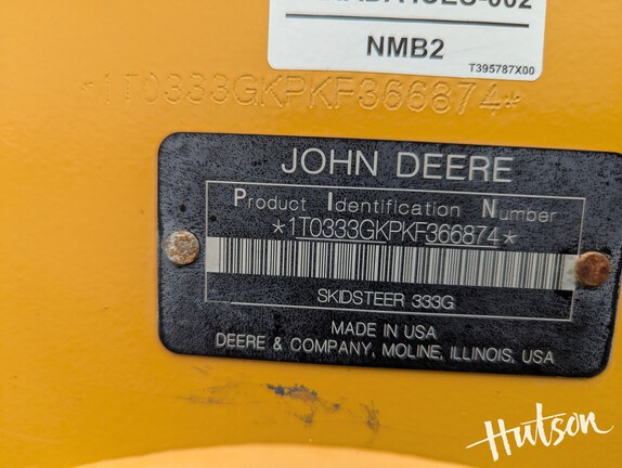 Photo of 2019 John Deere 333G