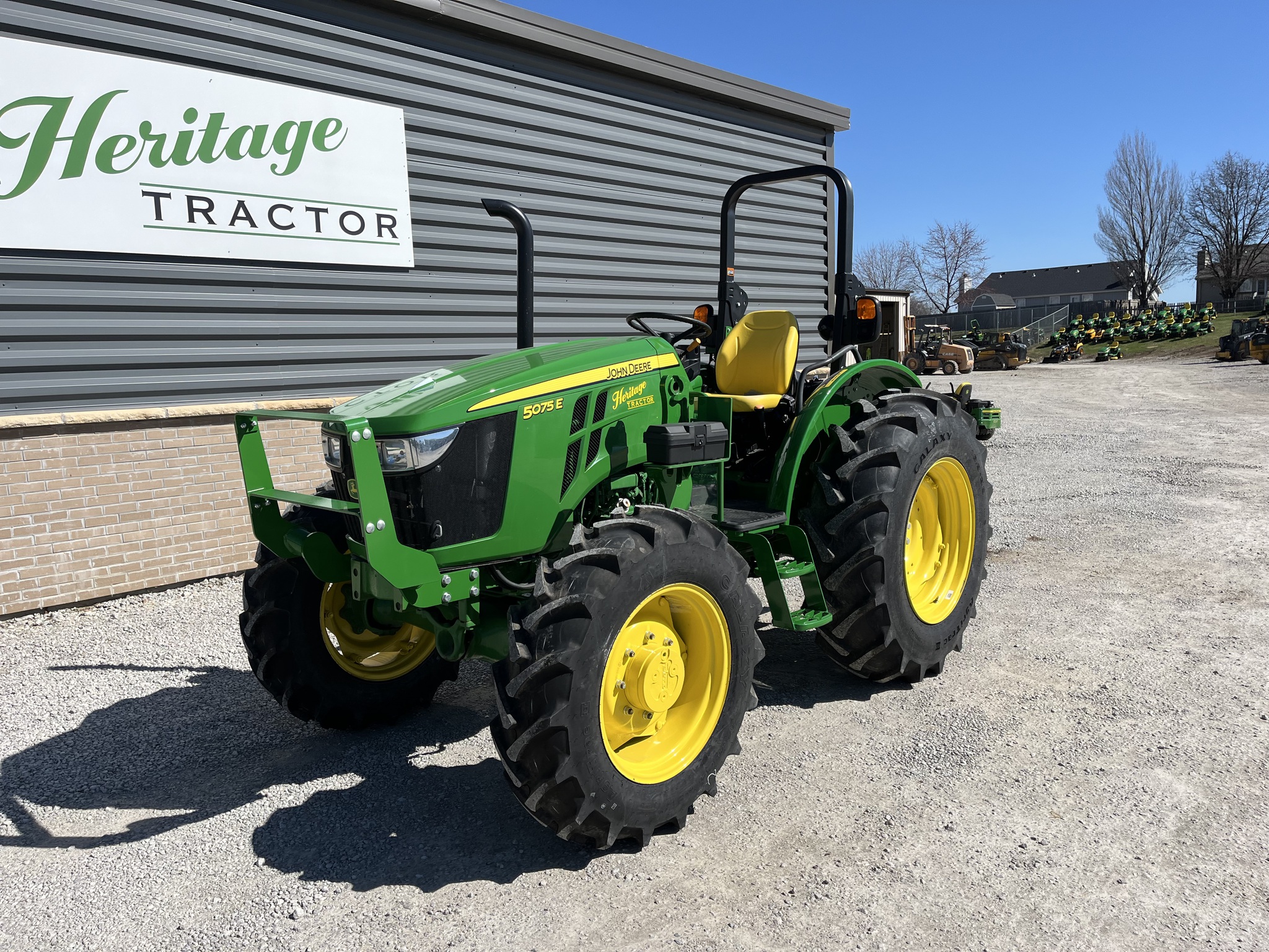  2024 John Deere 5075E at Heritage Tractor in Smithville, MO