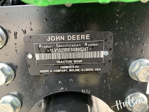 Photo of 2025 John Deere 1025R