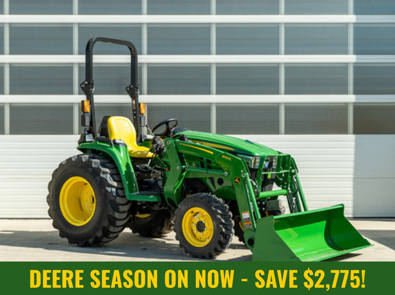 John Deere 3025E Tractor + Loader