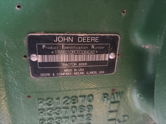 Used 2014 John Deere 8310R Row Crop Tractors at Koenig Equipment in Anna, OH - Photo47