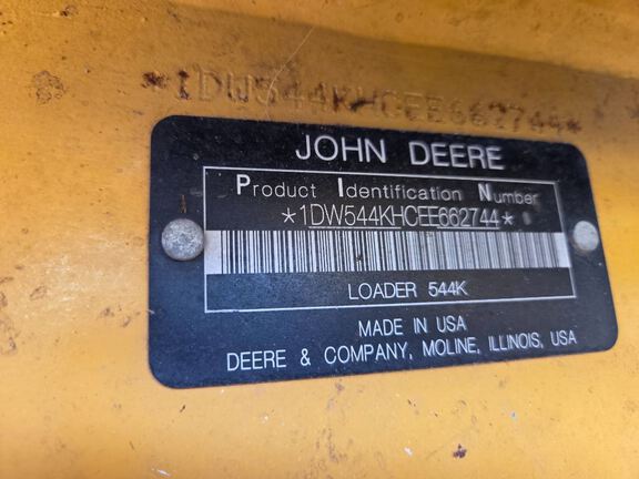 2014 John Deere 544K