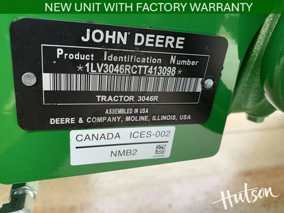 Photo of 2026 John Deere 3046R
