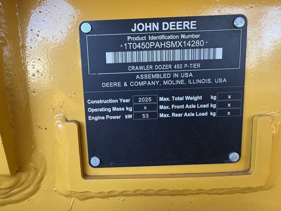 2025 John Deere 450 P LGP
