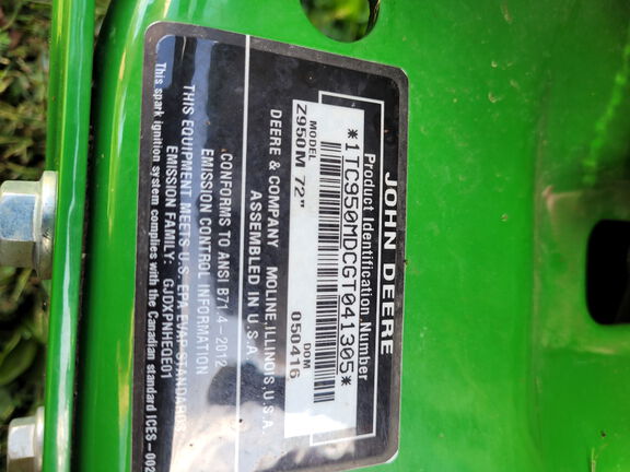 Used 2016 John Deere Z950M Zero Turn Mowers at Koenig Equipment in Urbana, OH - Photo10