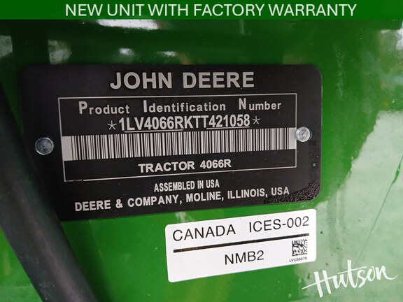Photo of 2026 John Deere 4066R
