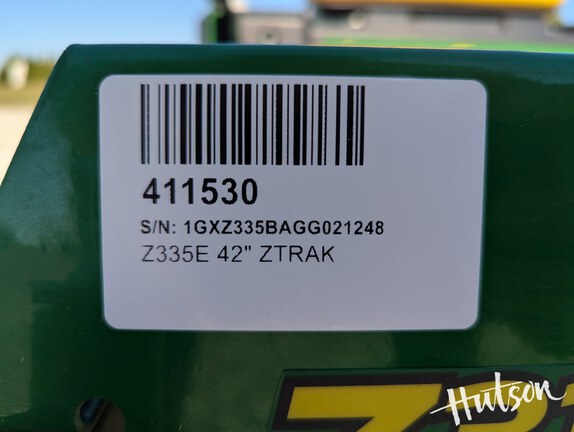 Photo of 2016 John Deere Z335E