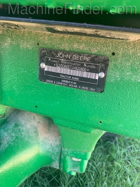 2018 John Deere 5085E Image 6