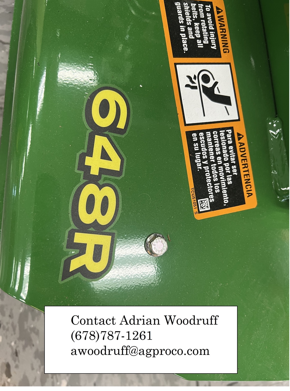 2023 John Deere 648R Image 6