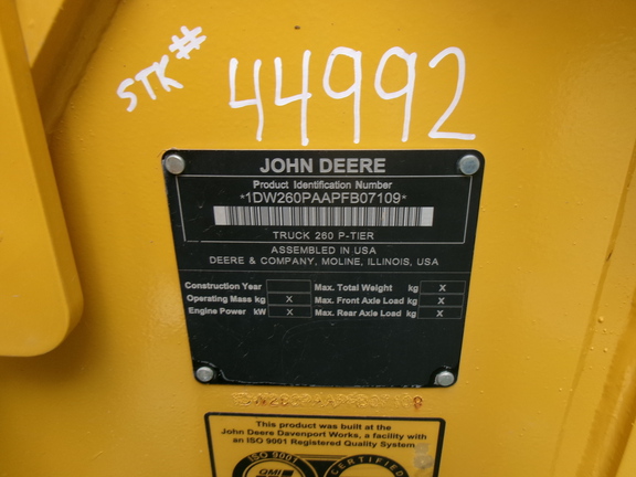 2023 John Deere 260P