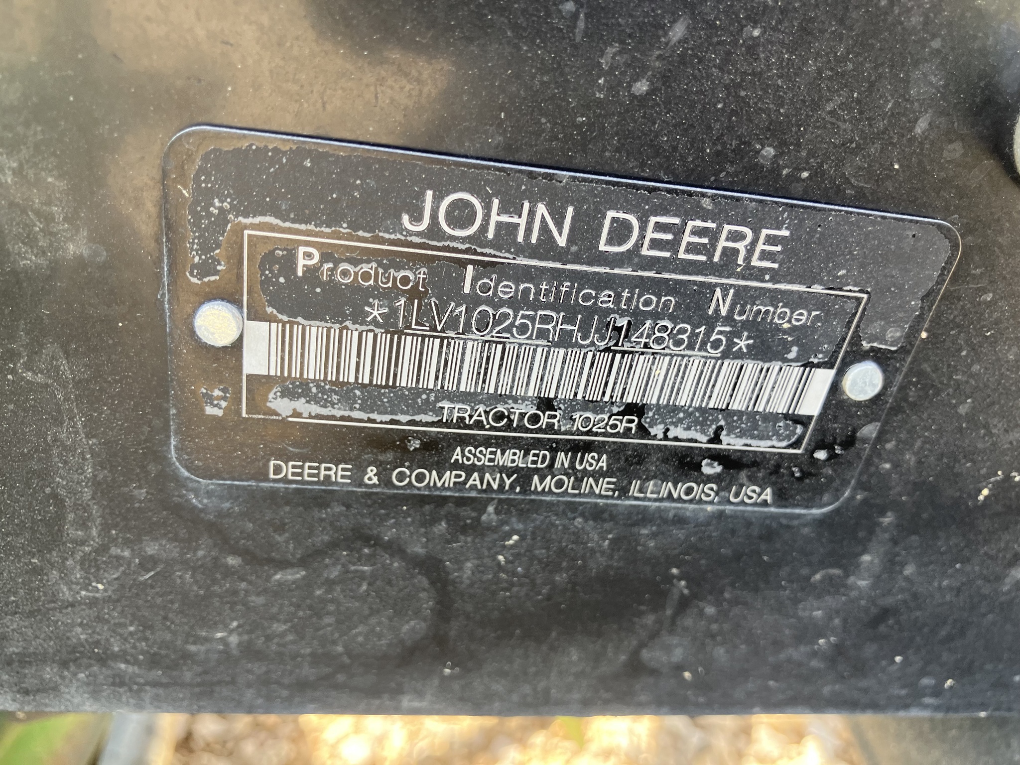 2018 John Deere 1025R Image 15