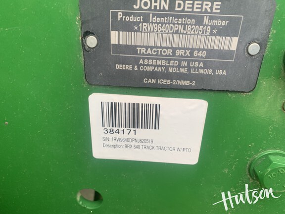 Photo of 2022 John Deere 9RX 640