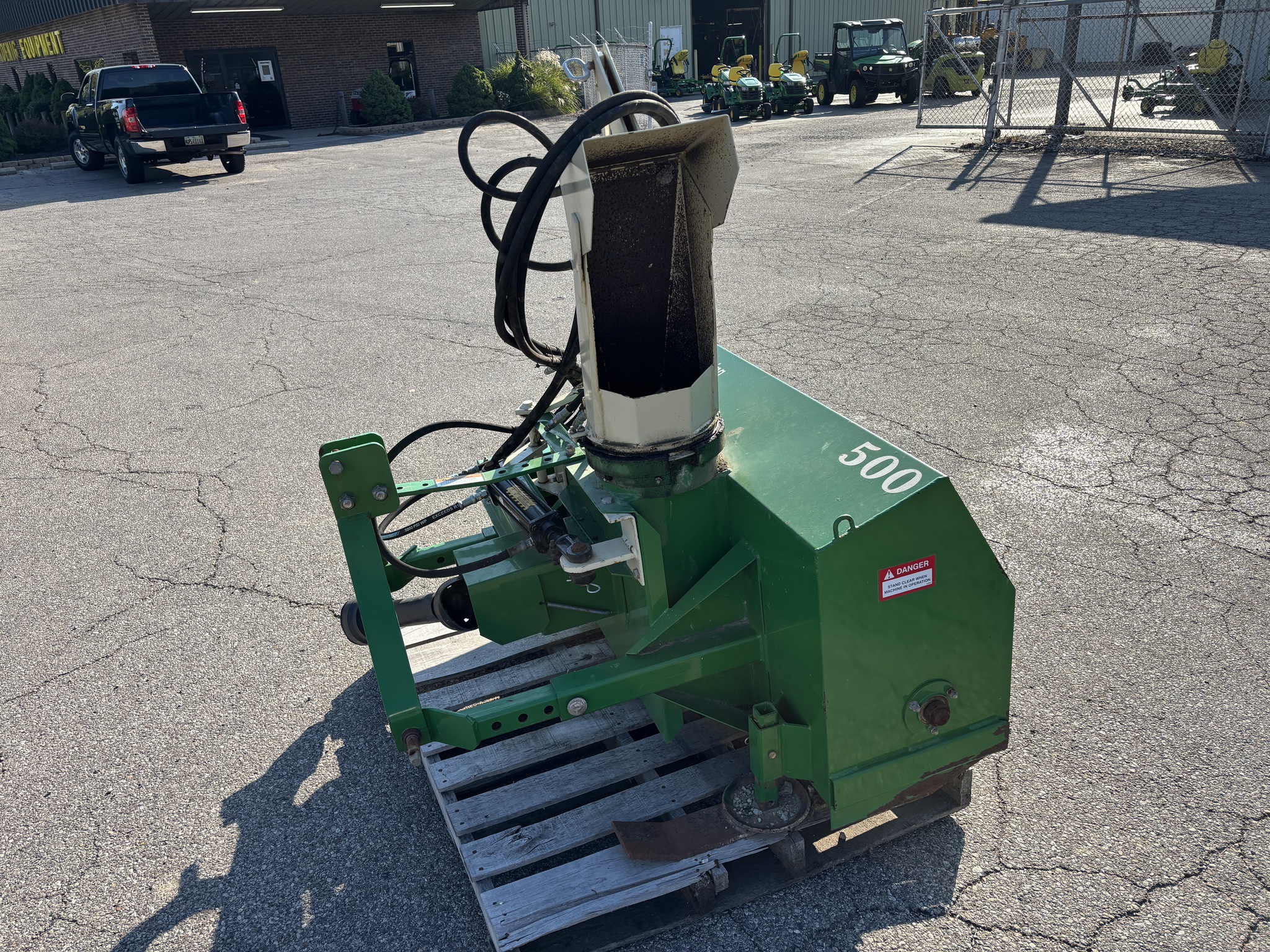 Used -- Farm King Y500 Farm Tractor Mounted Snow Blowers at Koenig Equipment in Germantown, OH - PhotoXL3