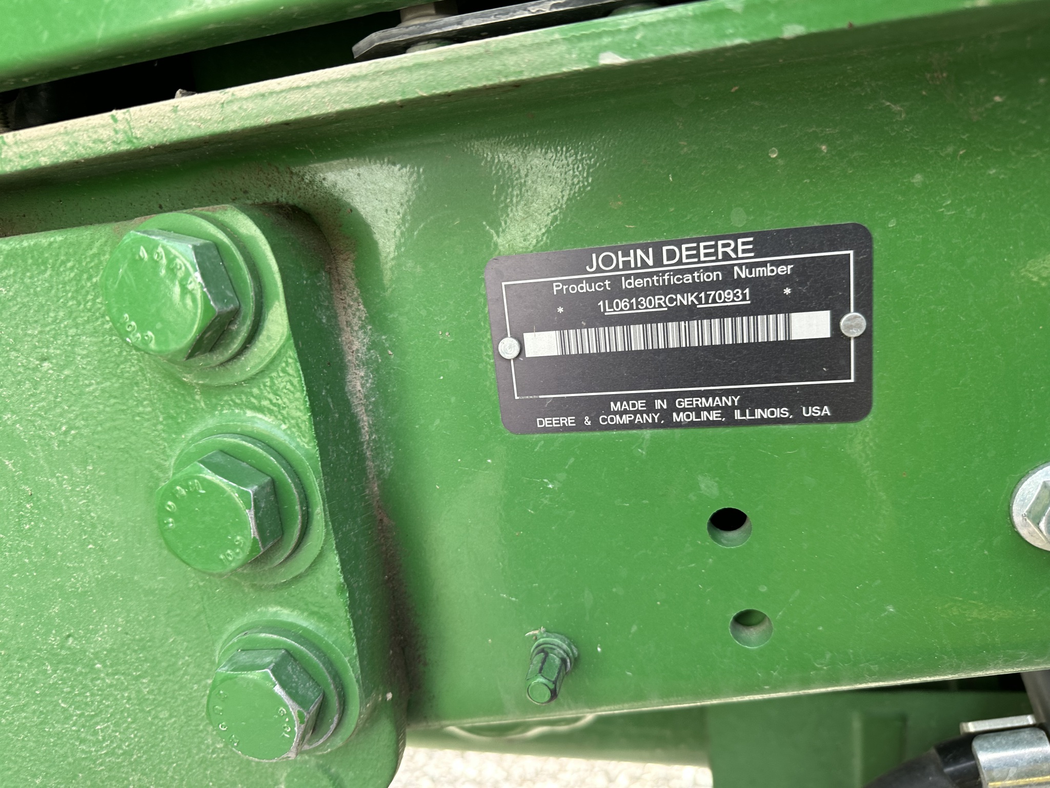  2023 John Deere 6R 130 at Heritage Tractor in Joplin, MO