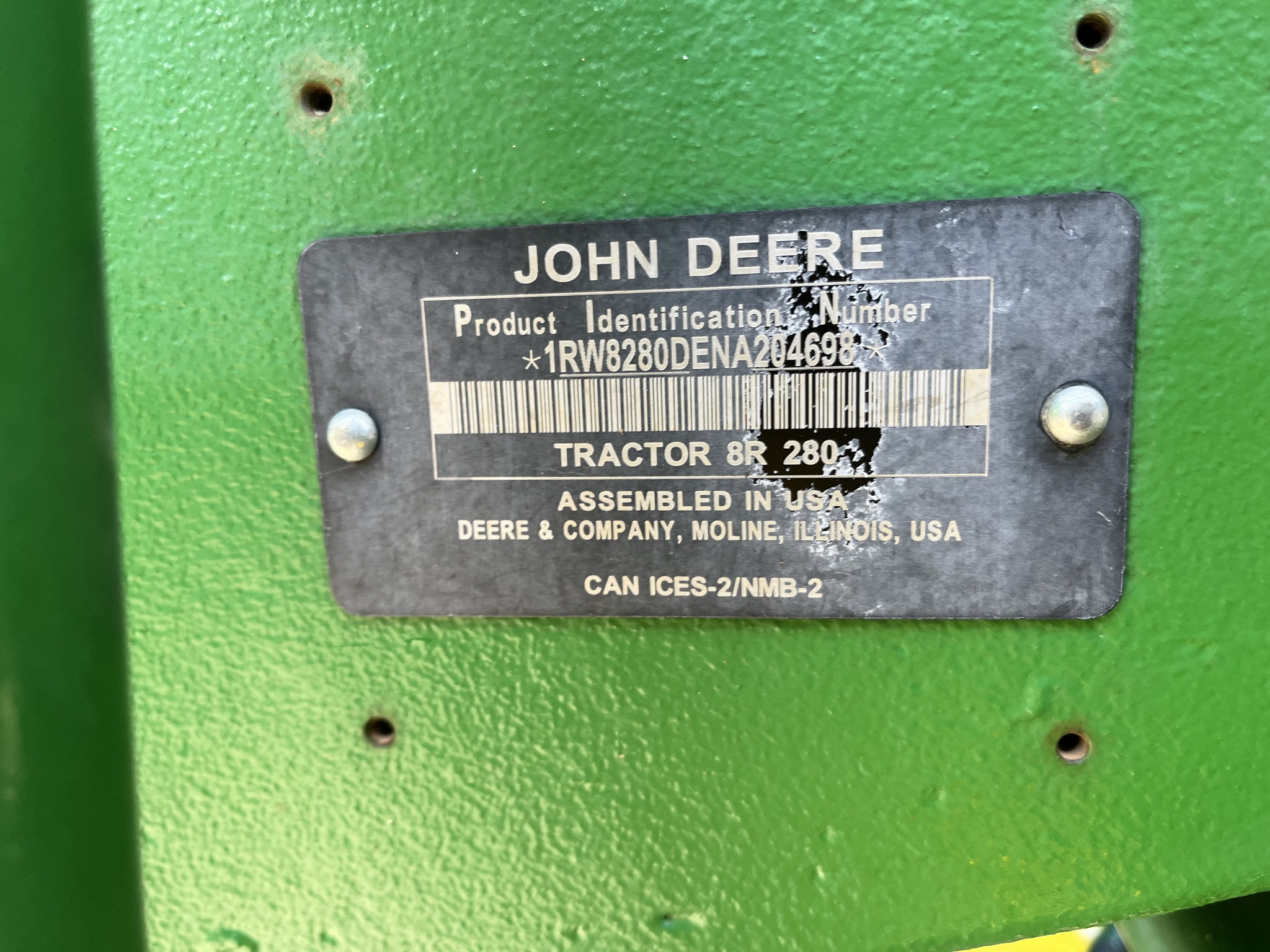2022 John Deere 8R 280 Image 8