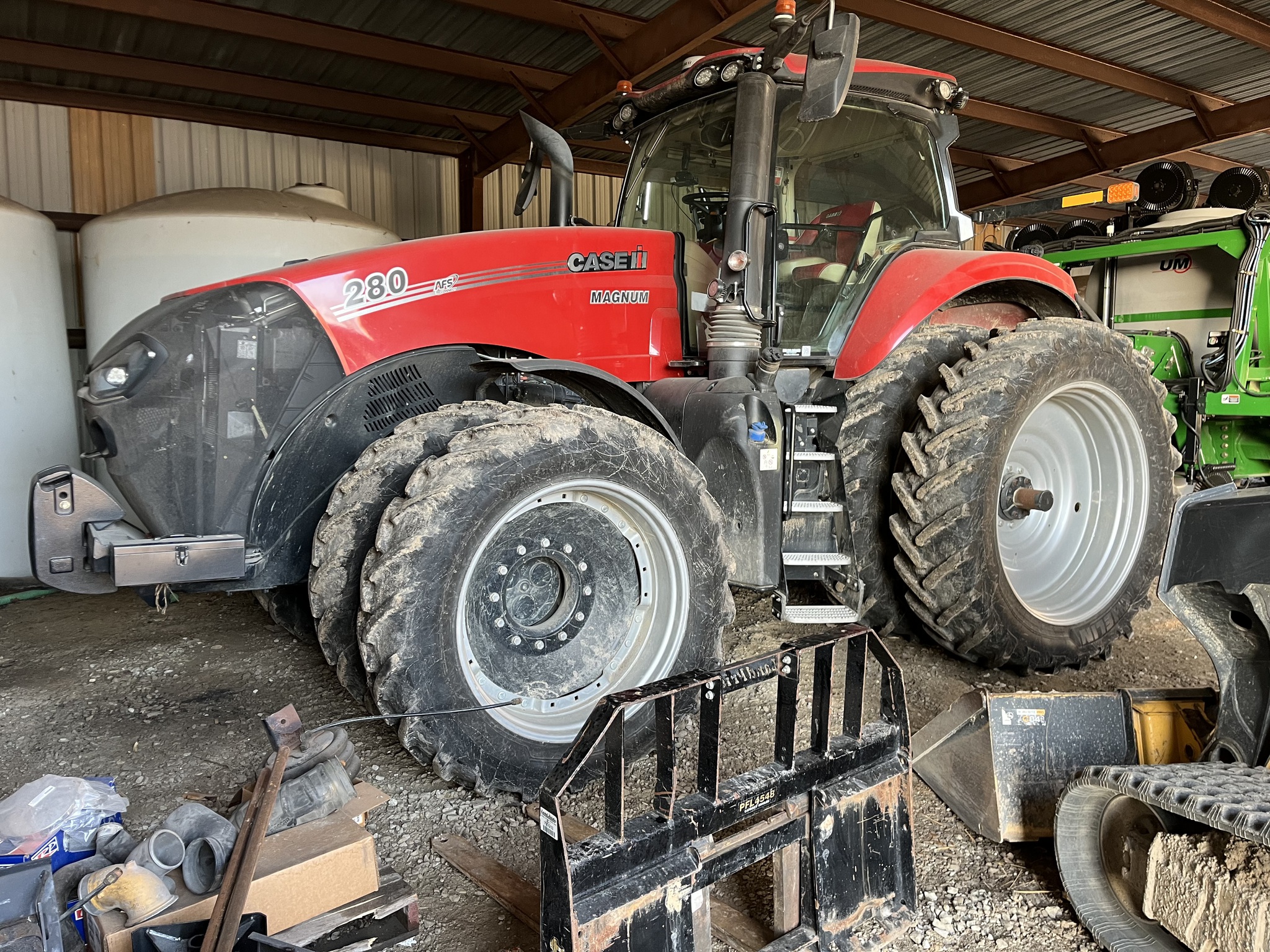 Used 2022 Case IH Magnum 280 AFS Row Crop Tractors at Koenig Equipment in Greensburg, IN - PhotoXL28