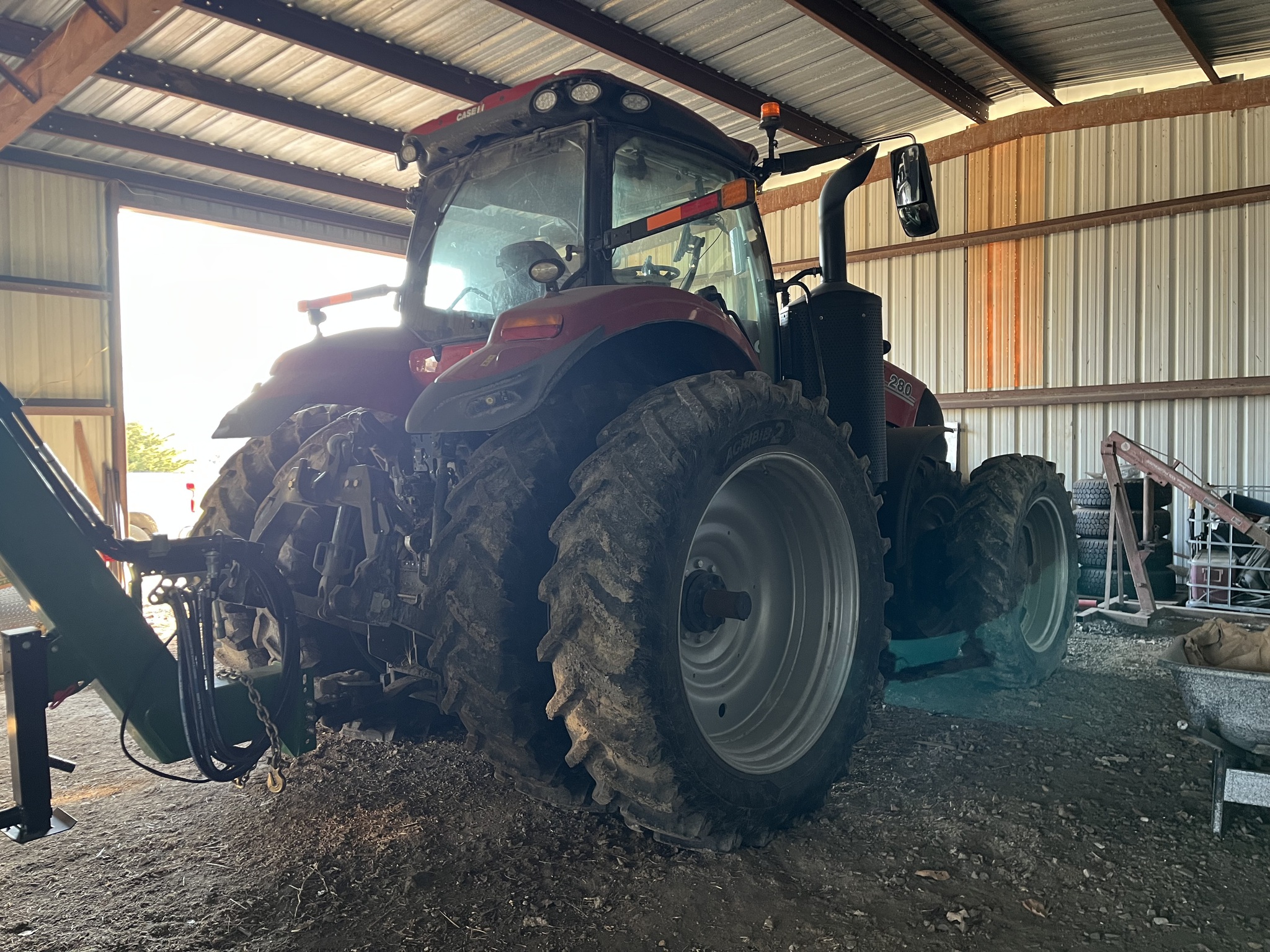 Used 2022 Case IH Magnum 280 AFS Row Crop Tractors at Koenig Equipment in Greensburg, IN - PhotoXL30