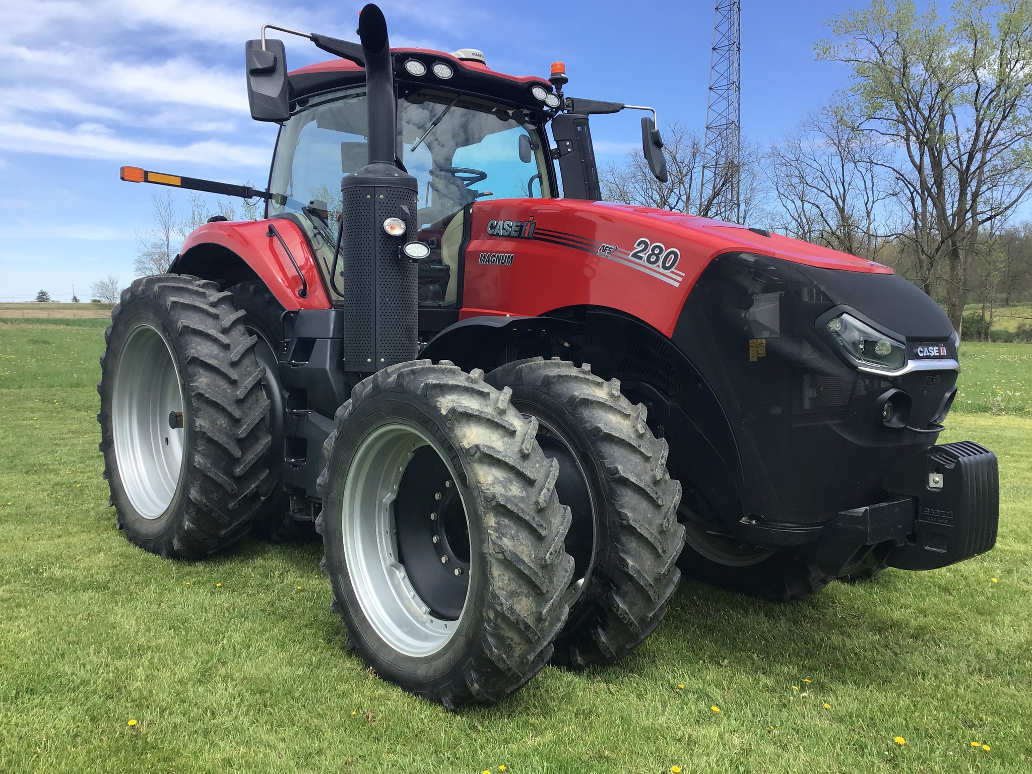 Used 2022 Case IH Magnum 280 AFS Row Crop Tractors at Koenig Equipment in Greensburg, IN - PhotoXL0