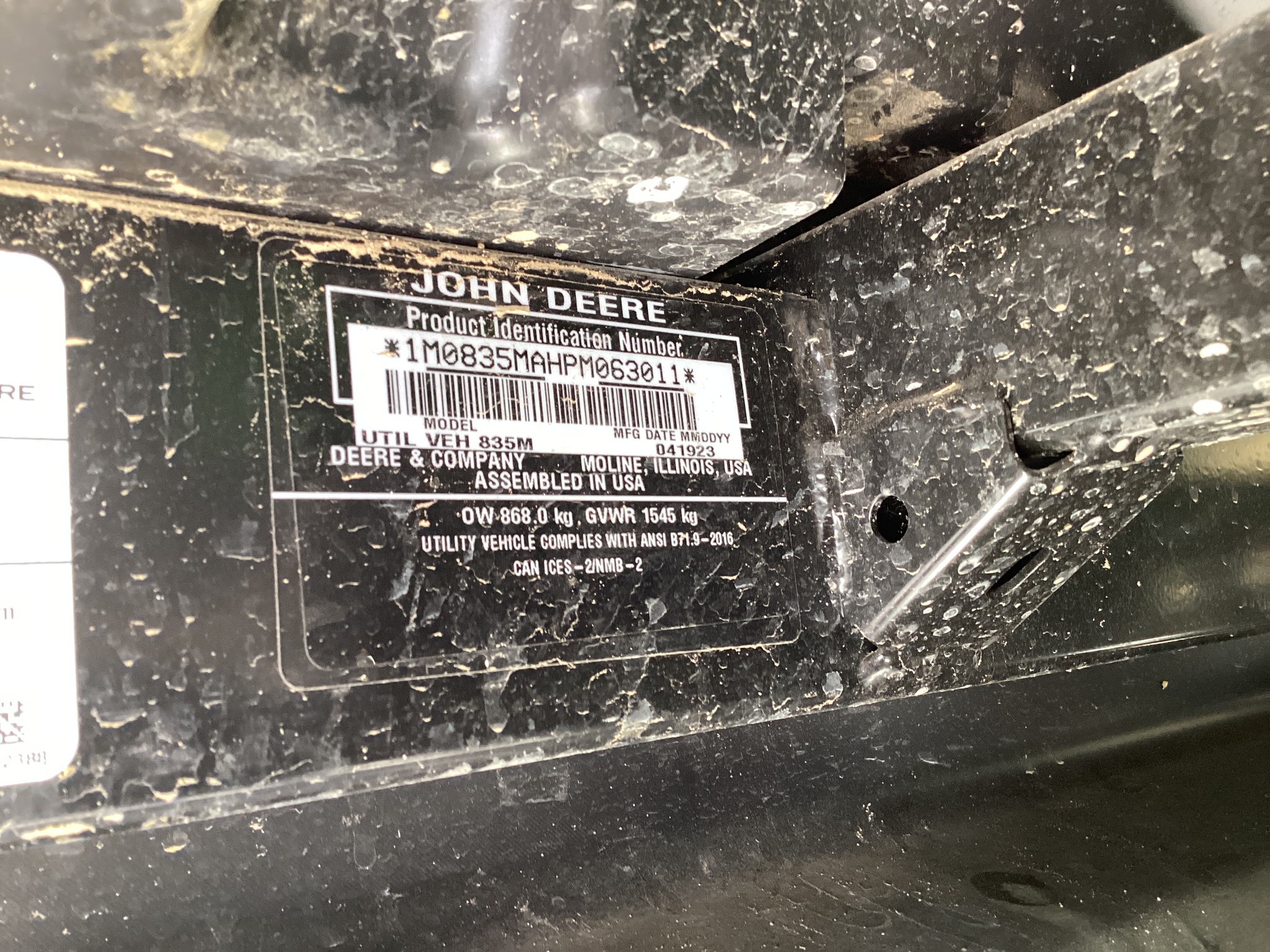 2023 John Deere XUV 835M Image 17