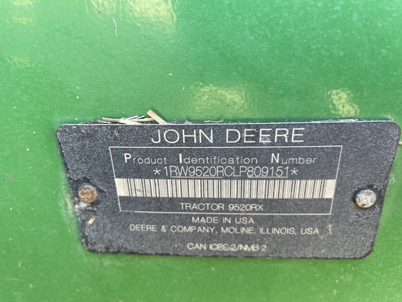 Used 2020 John Deere 9520RX Track Tractors at Horizon Ag & Turf in Vermilion, AB - Photo16