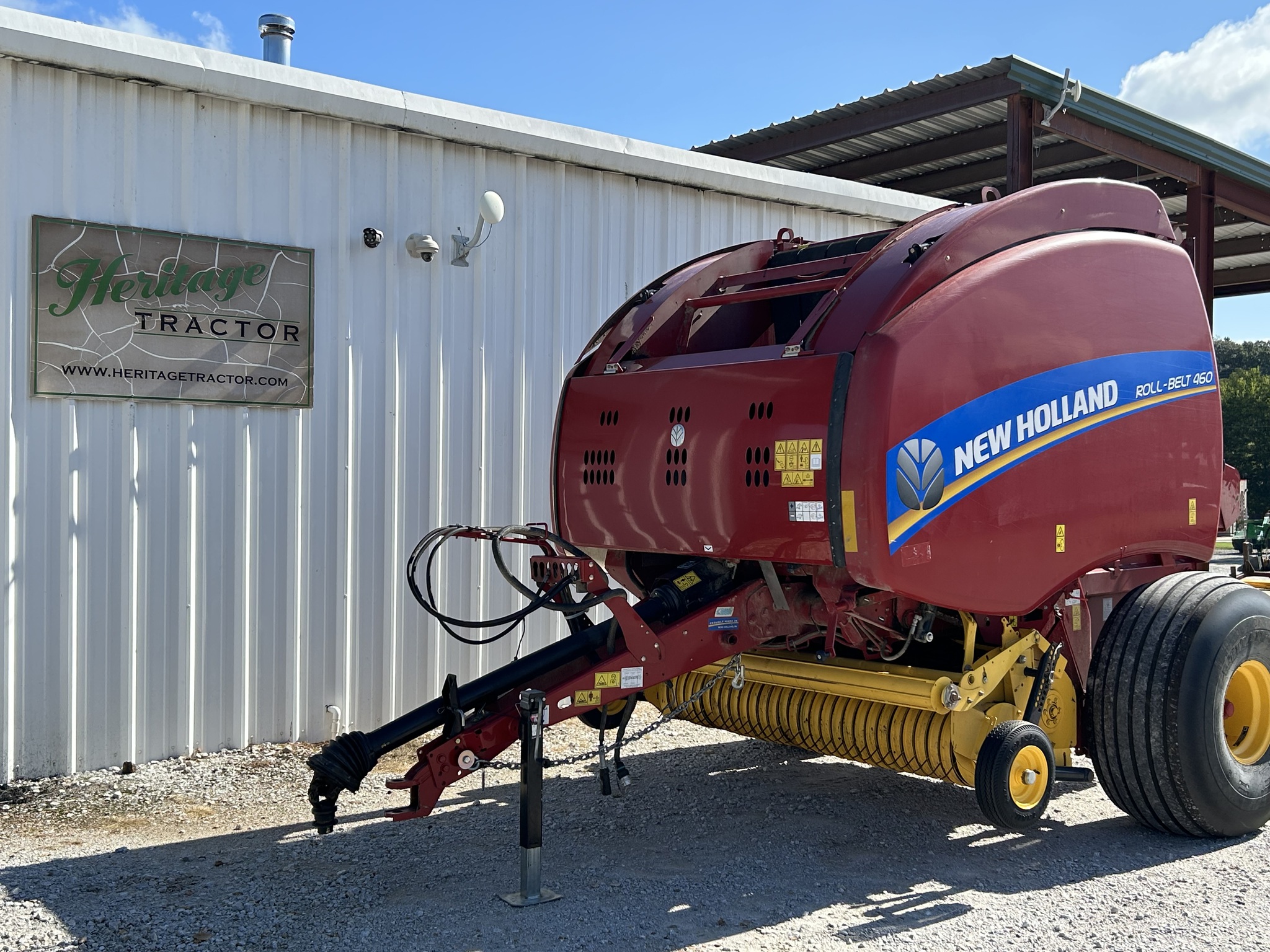  2019 New Holland Rollbelt 460 at Heritage Tractor in Harrison, AR
