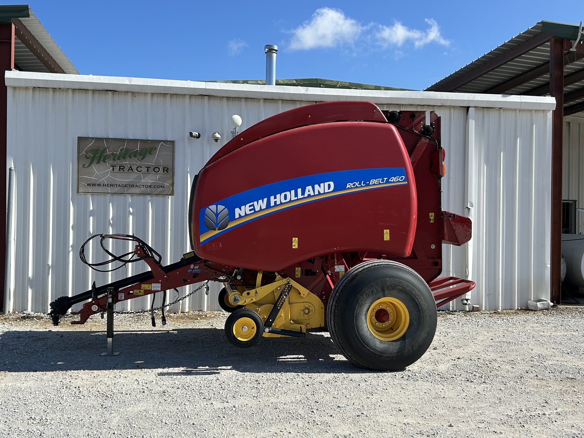  2019 New Holland Rollbelt 460 at Heritage Tractor in Harrison, AR