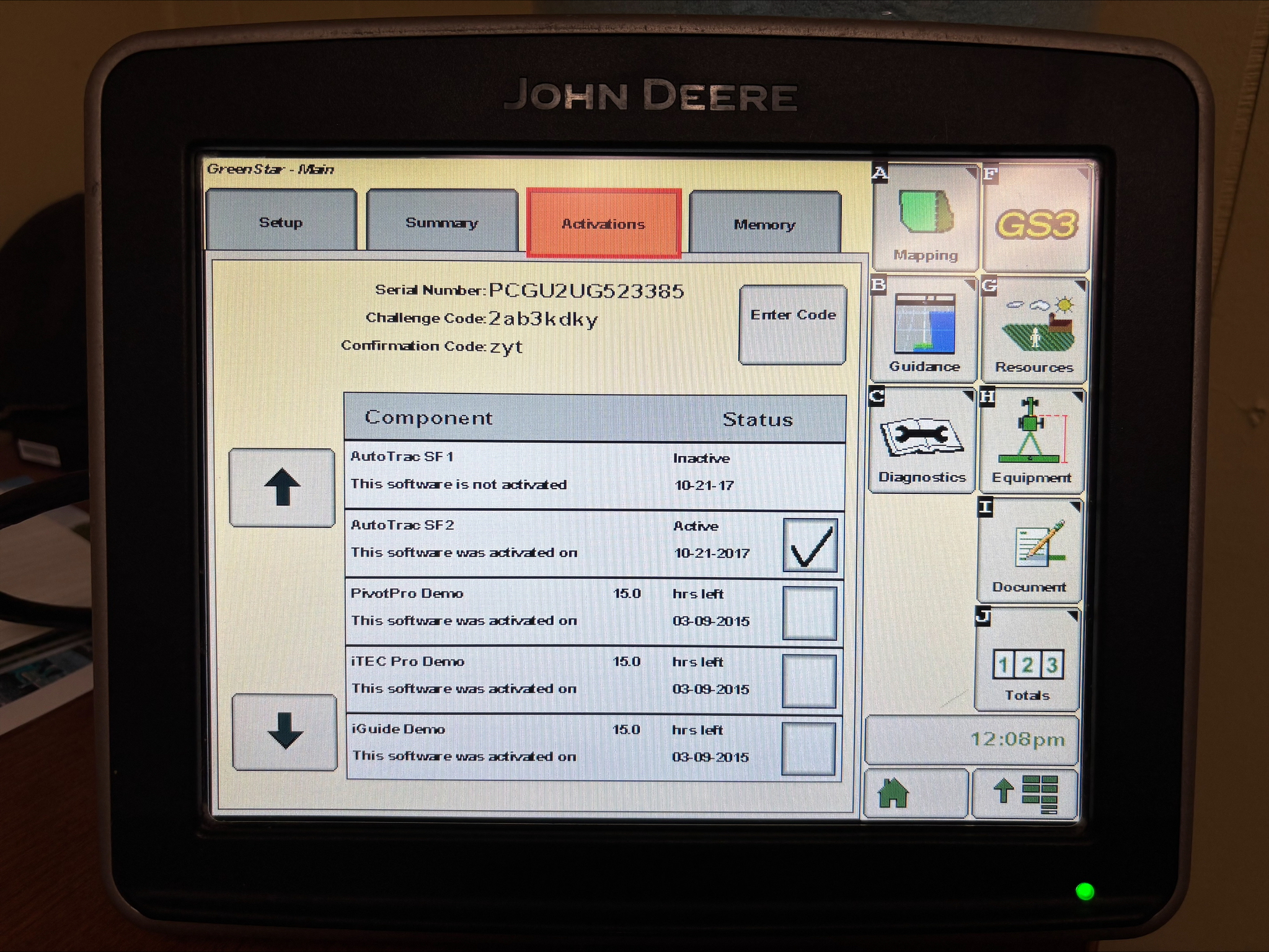 2015 John Deere 2630 AT/RS Image 3