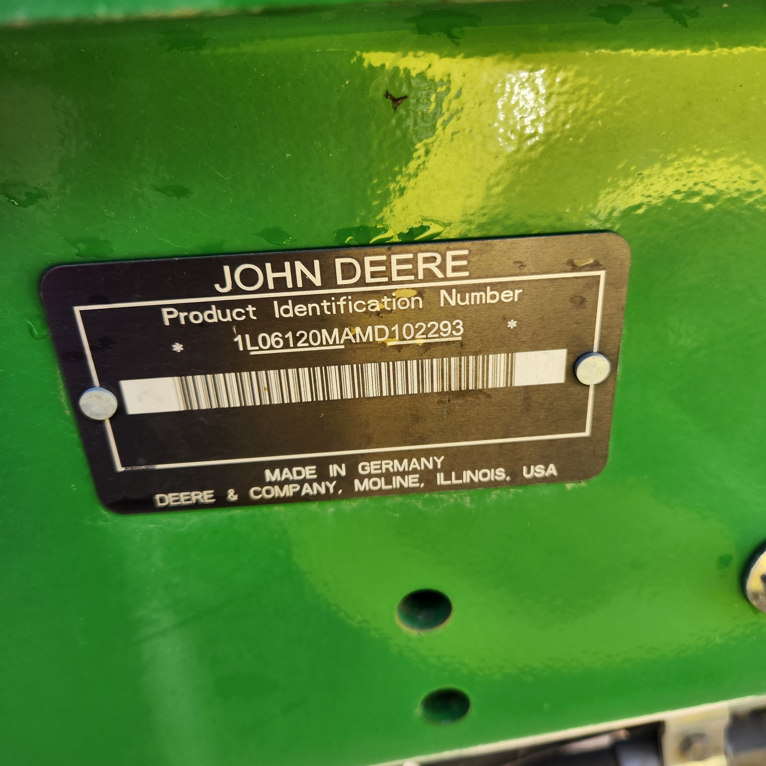 2021 John Deere 6120M Image 13