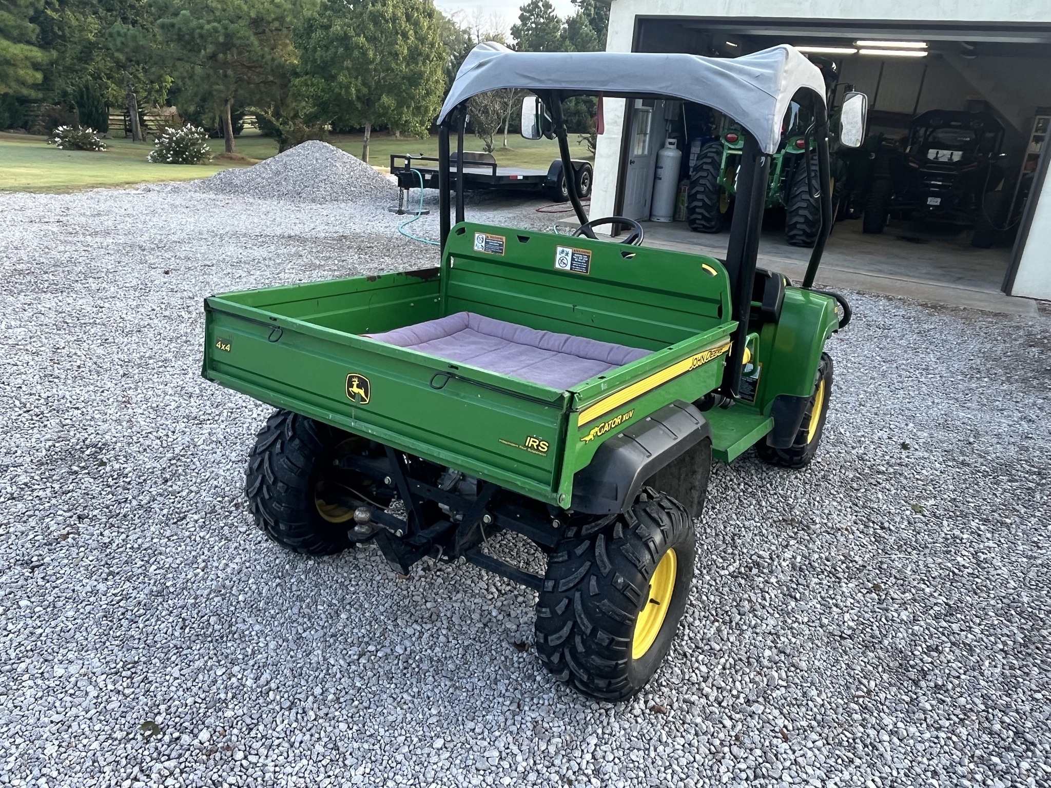 2008 John Deere XUV 850D GREEN Image 5