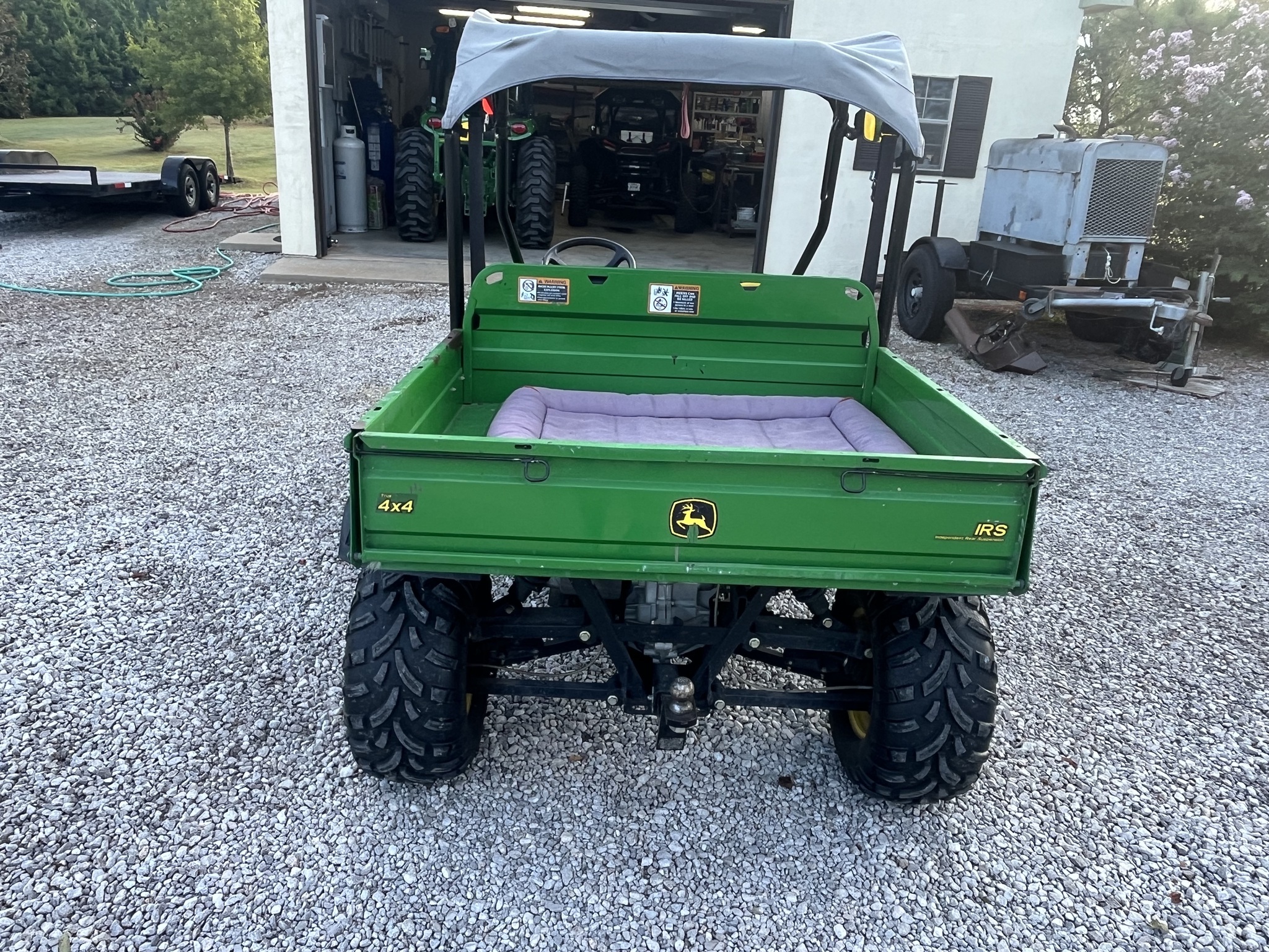 2008 John Deere XUV 850D GREEN Image 4
