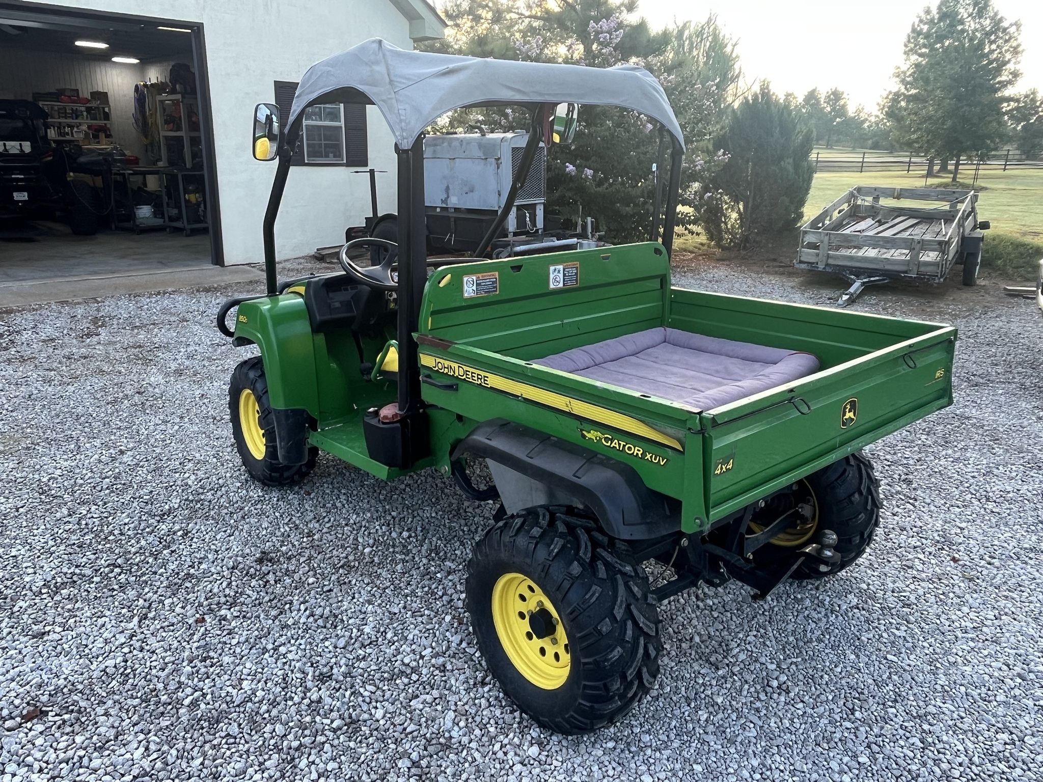 2008 John Deere XUV 850D GREEN Image 3