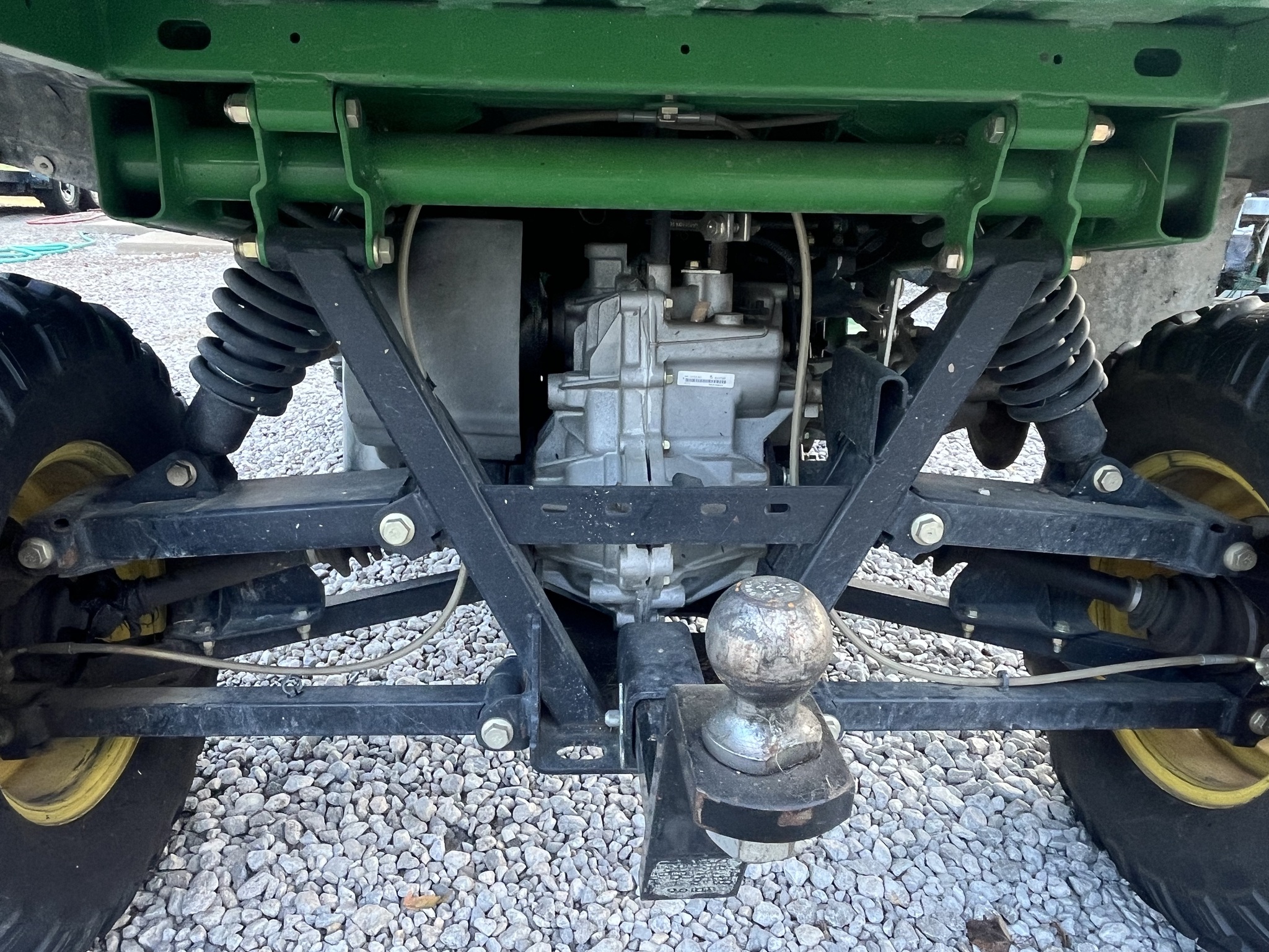 2008 John Deere XUV 850D GREEN Image 11