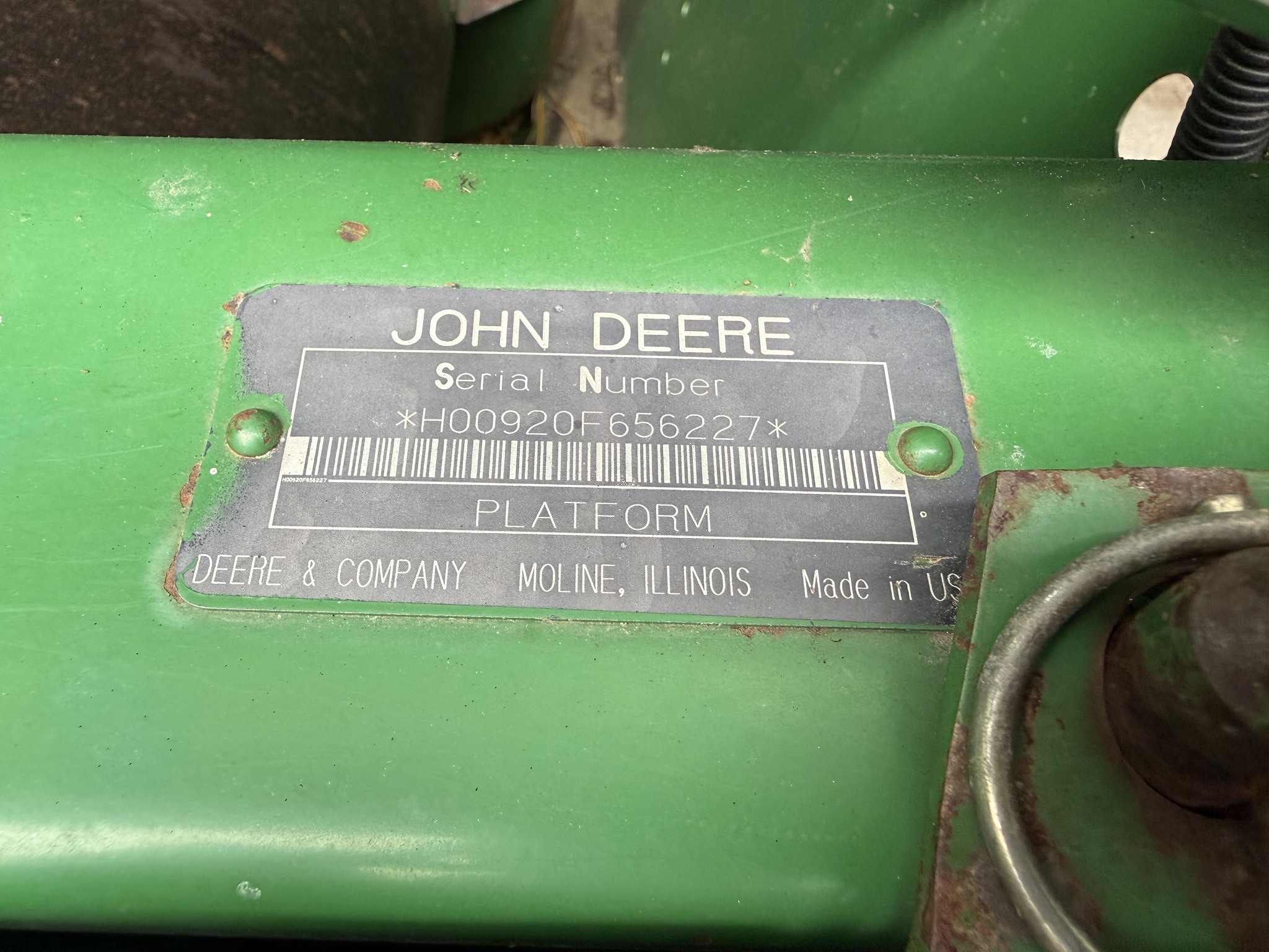 1994 John Deere 920 Image 5